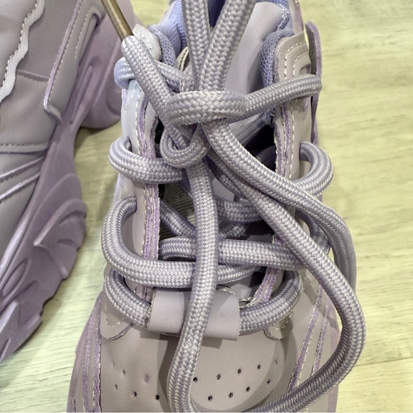 Chunky Women's Triple S Sneakers in Lilac Purple Size 9 - Picture 13 of 17